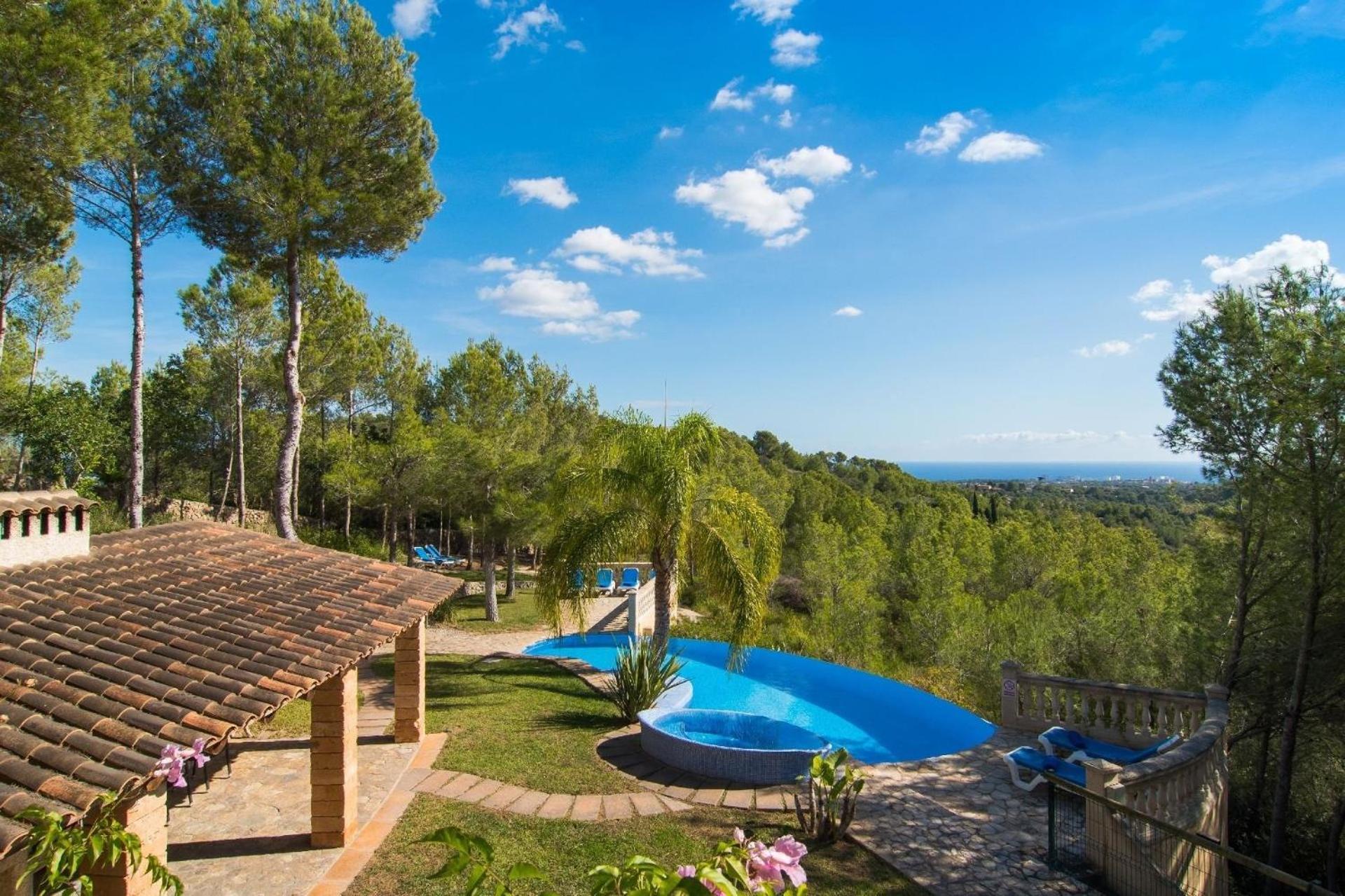 Ferienhaus Fuer 12 Personen Ca 400 M In Son Macia, Balearen Mallorca Ngoại thất bức ảnh